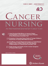 Cancer Nursing Cancer Nursing