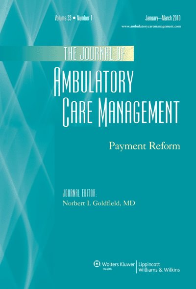 Journal of Ambulatory Care Management