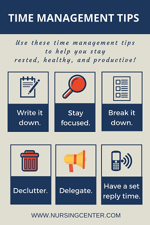 time management tips for nurses