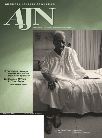 AJN, American Journal of Nursing