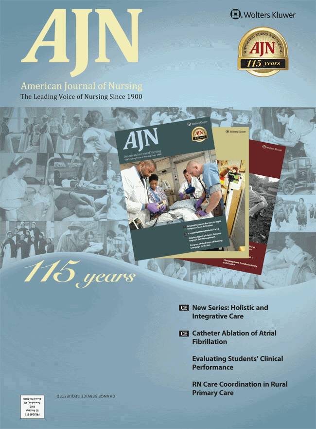 AJN, American Journal of Nursing