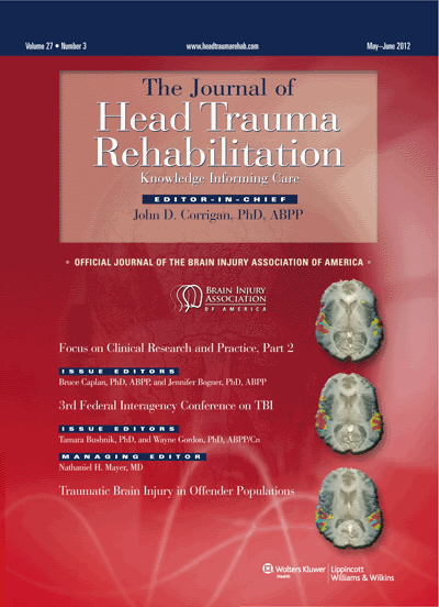 Journal of Head Trauma Rehabilitation