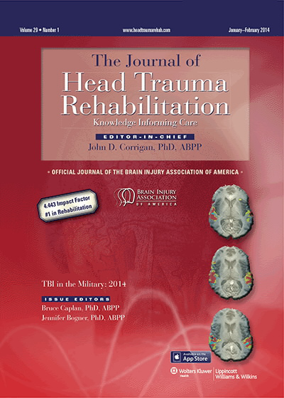 Journal of Head Trauma Rehabilitation