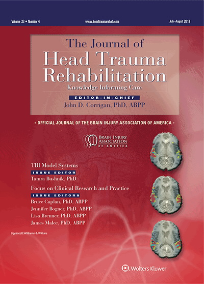 Journal of Head Trauma Rehabilitation