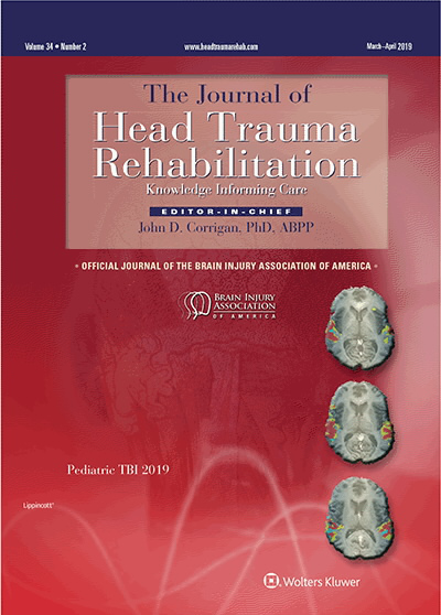 Journal of Head Trauma Rehabilitation