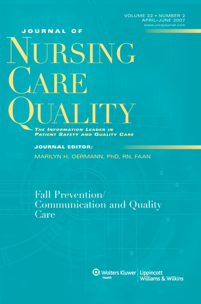 Journal of Nursing Care Quality