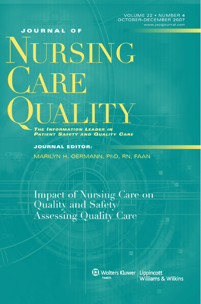 Journal of Nursing Care Quality