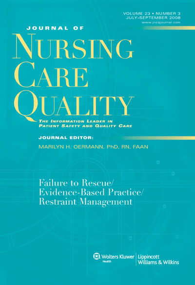 Journal of Nursing Care Quality