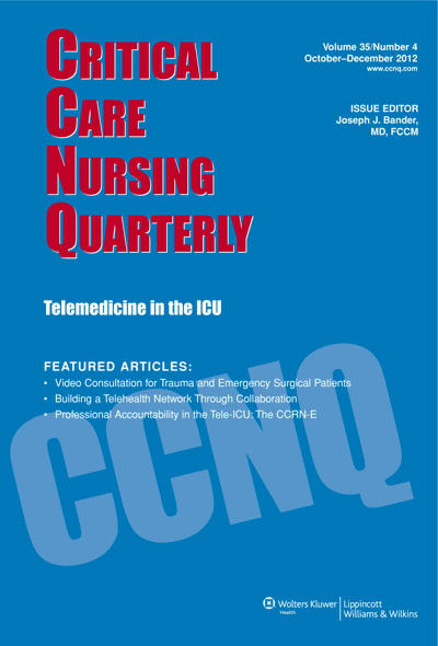 Critical Care Nursing Quarterly  