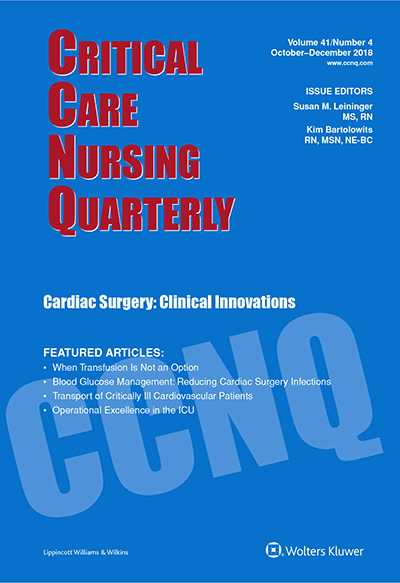 Critical Care Nursing Quarterly  