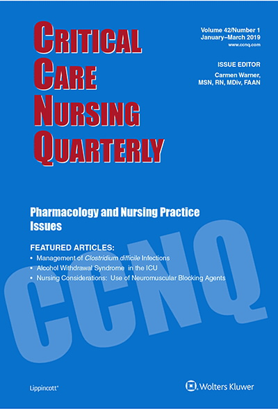 Critical Care Nursing Quarterly  