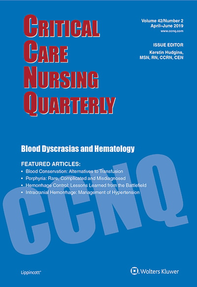 Critical Care Nursing Quarterly  