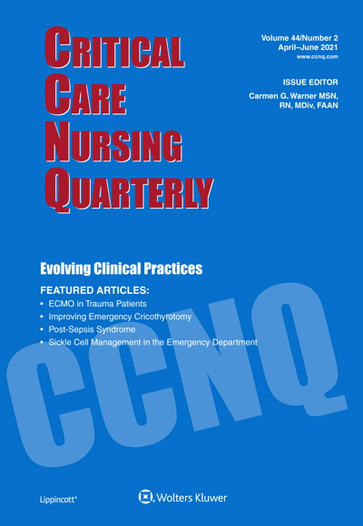 Critical Care Nursing Quarterly  