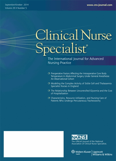 Clinical Nurse Specialist: The Journal for Advanced Nursing Practice