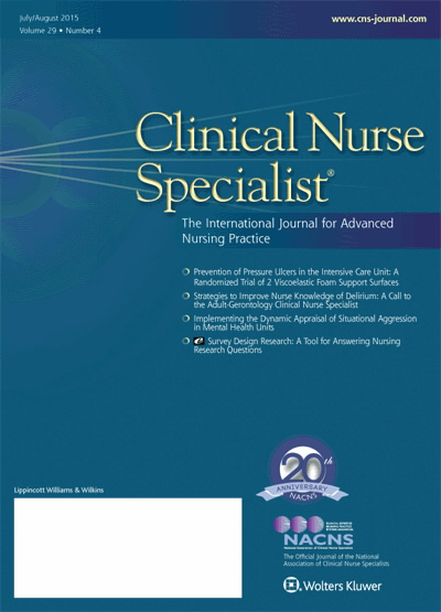 Clinical Nurse Specialist: The Journal for Advanced Nursing Practice