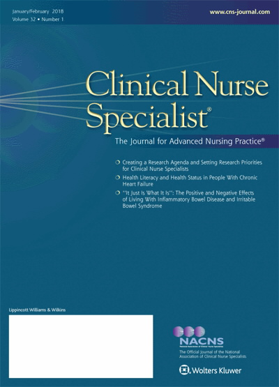 Clinical Nurse Specialist: The Journal for Advanced Nursing Practice