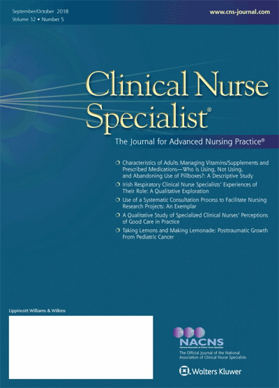 Clinical Nurse Specialist: The Journal for Advanced Nursing Practice