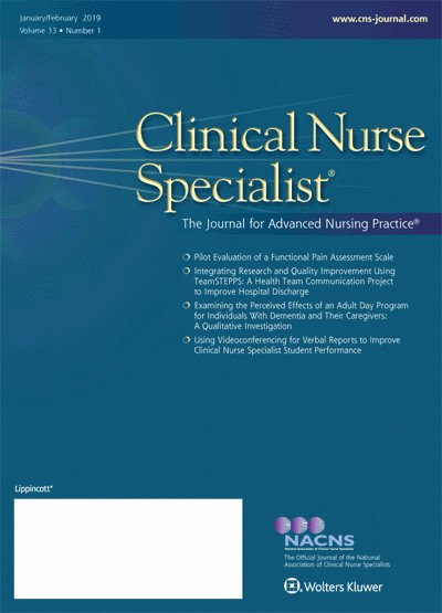 Clinical Nurse Specialist: The Journal for Advanced Nursing Practice