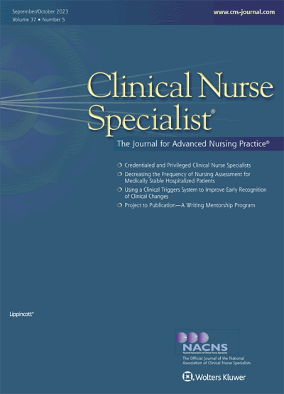 Clinical Nurse Specialist: The Journal for Advanced Nursing Practice