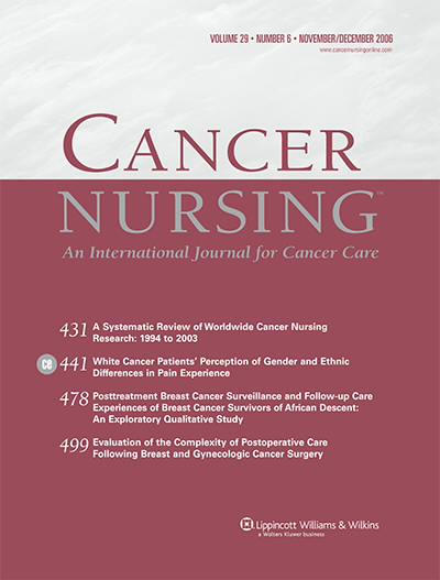 Cancer Nursing