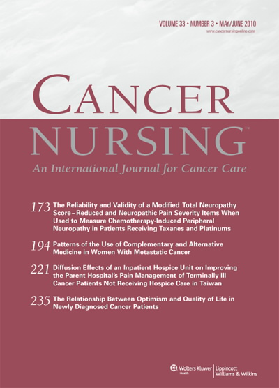 Cancer Nursing