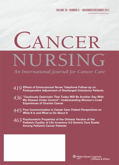 Cancer Nursing