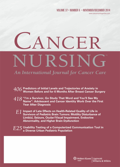 Cancer Nursing