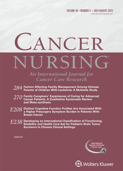 Cancer Nursing