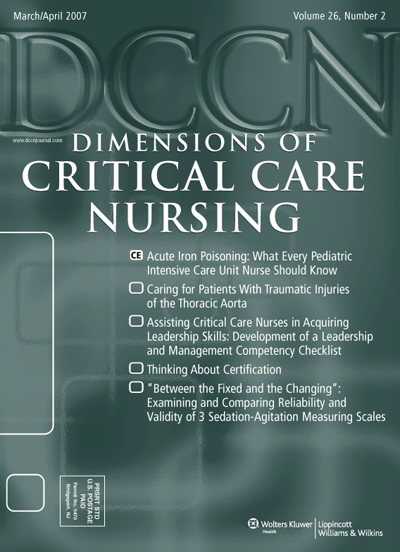 Dimensions of Critical Care Nursing