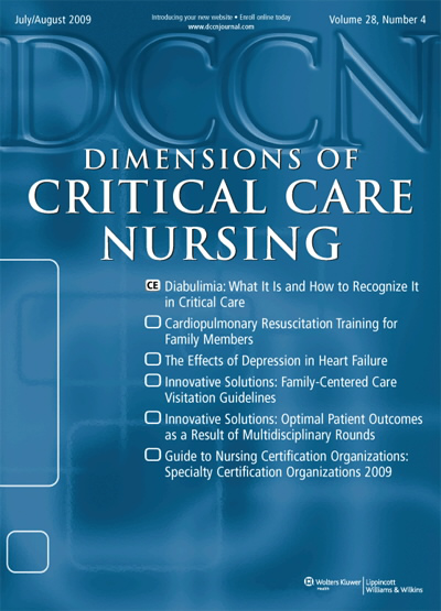 Dimensions of Critical Care Nursing