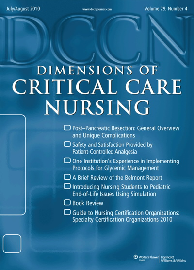 Dimensions of Critical Care Nursing