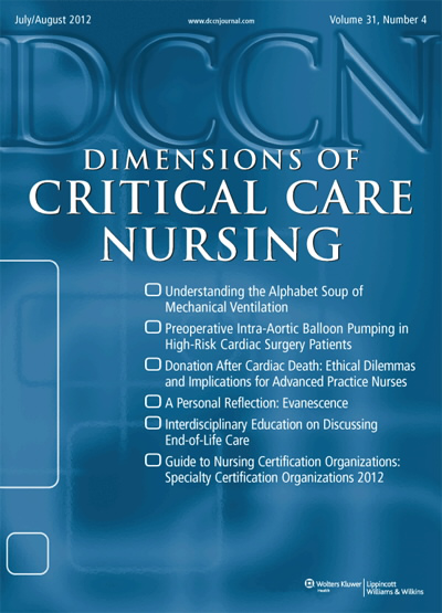 Dimensions of Critical Care Nursing