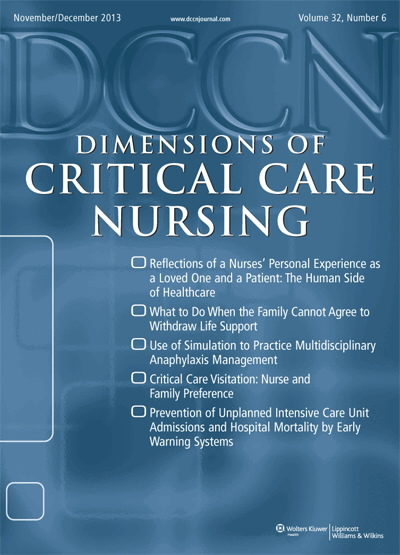 Dimensions of Critical Care Nursing