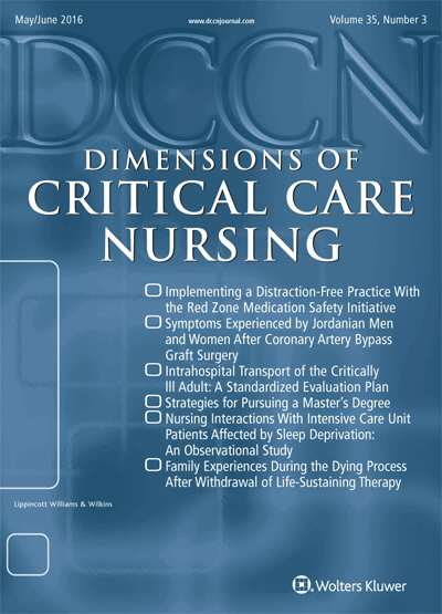 Dimensions of Critical Care Nursing