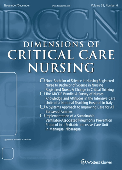 Dimensions of Critical Care Nursing