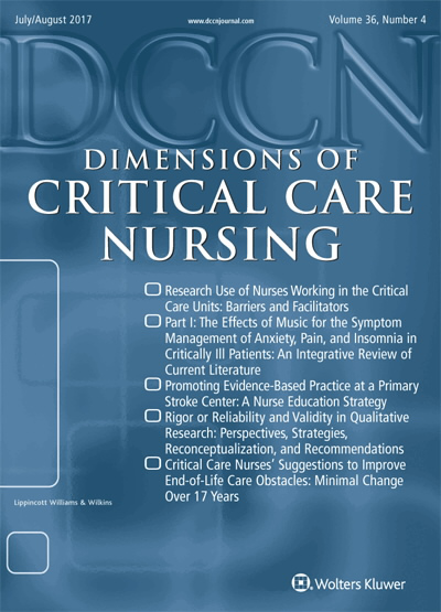 Dimensions of Critical Care Nursing