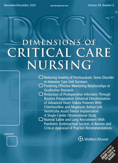 Dimensions of Critical Care Nursing