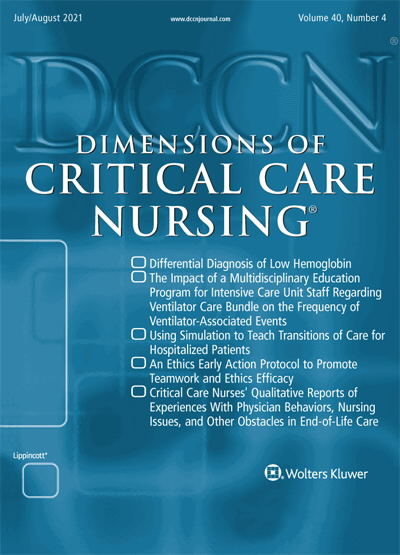 Dimensions of Critical Care Nursing