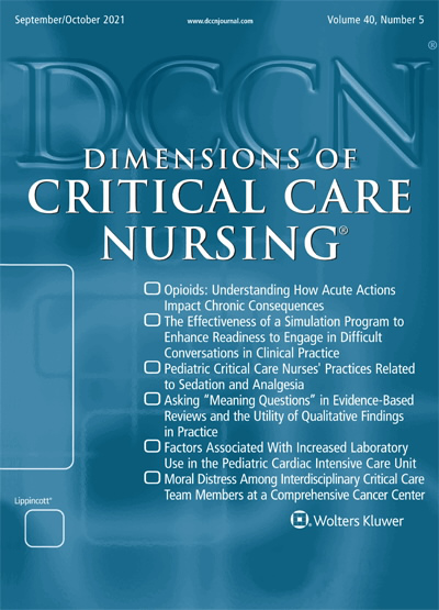 Dimensions of Critical Care Nursing