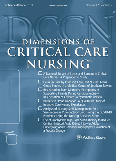 Dimensions of Critical Care Nursing