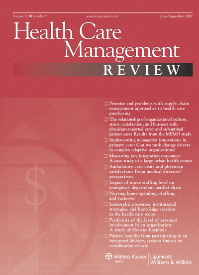 Health Care Management Review