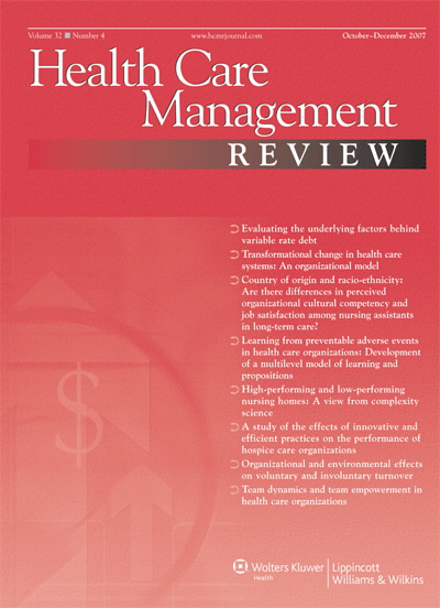 Health Care Management Review