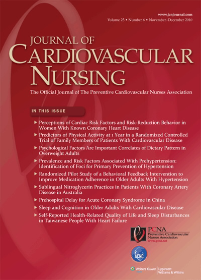 Journal of Cardiovascular Nursing