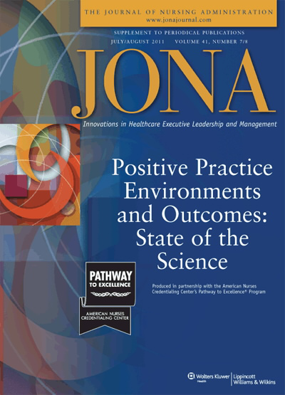 JONA: Journal of Nursing Administration