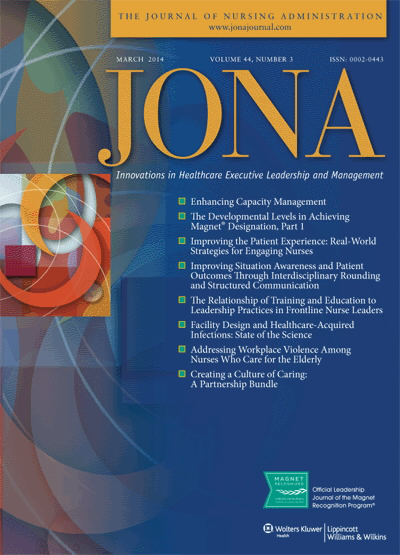 JONA: Journal of Nursing Administration