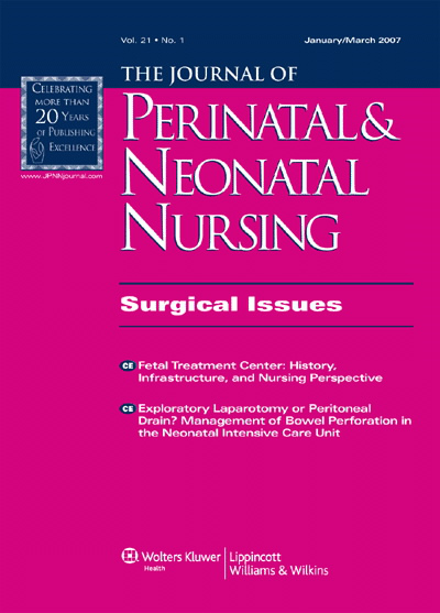 Journal of Perinatal and Neonatal Nursing 