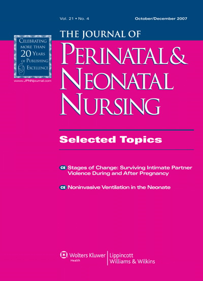 Journal of Perinatal and Neonatal Nursing 