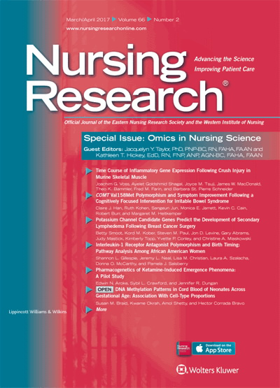 Eastern Nursing Research Society 29th Annual Scientific