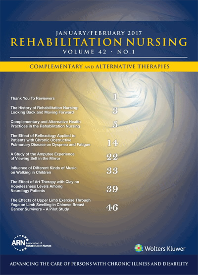 Rehabilitation Nursing Journal