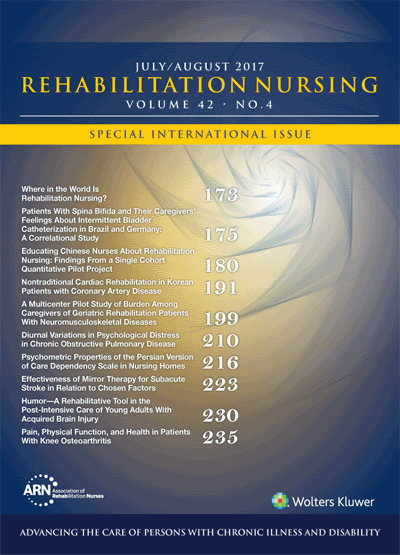 Rehabilitation Nursing Journal